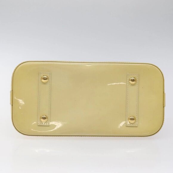 LOUIS VUITTON Monogram Vernis Alma PM Hand Bag Broncorail M91445 LV Auth bs25326 - Picture 5 of 16